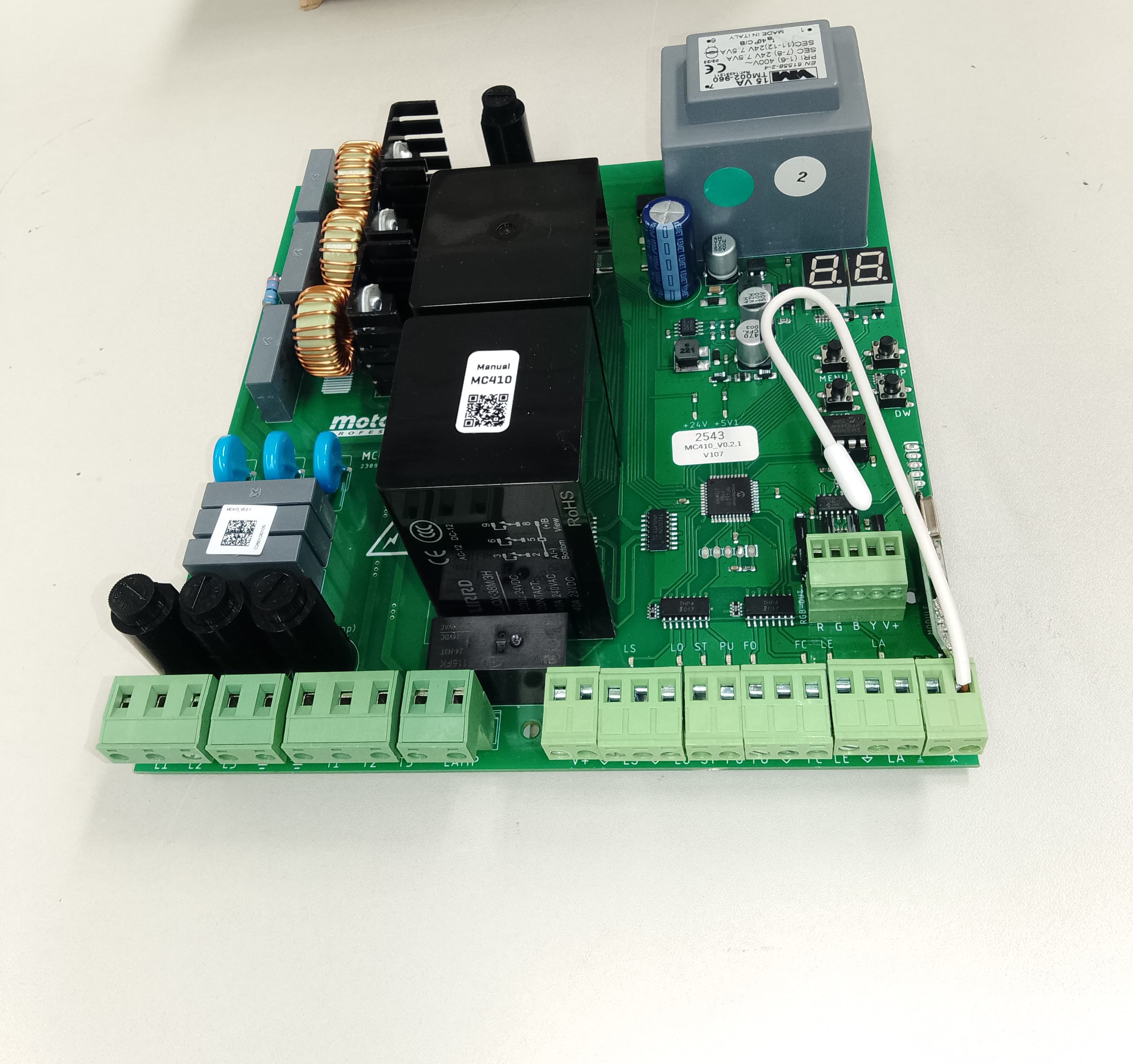 Central MC 410 Motor Trifásico 1500w