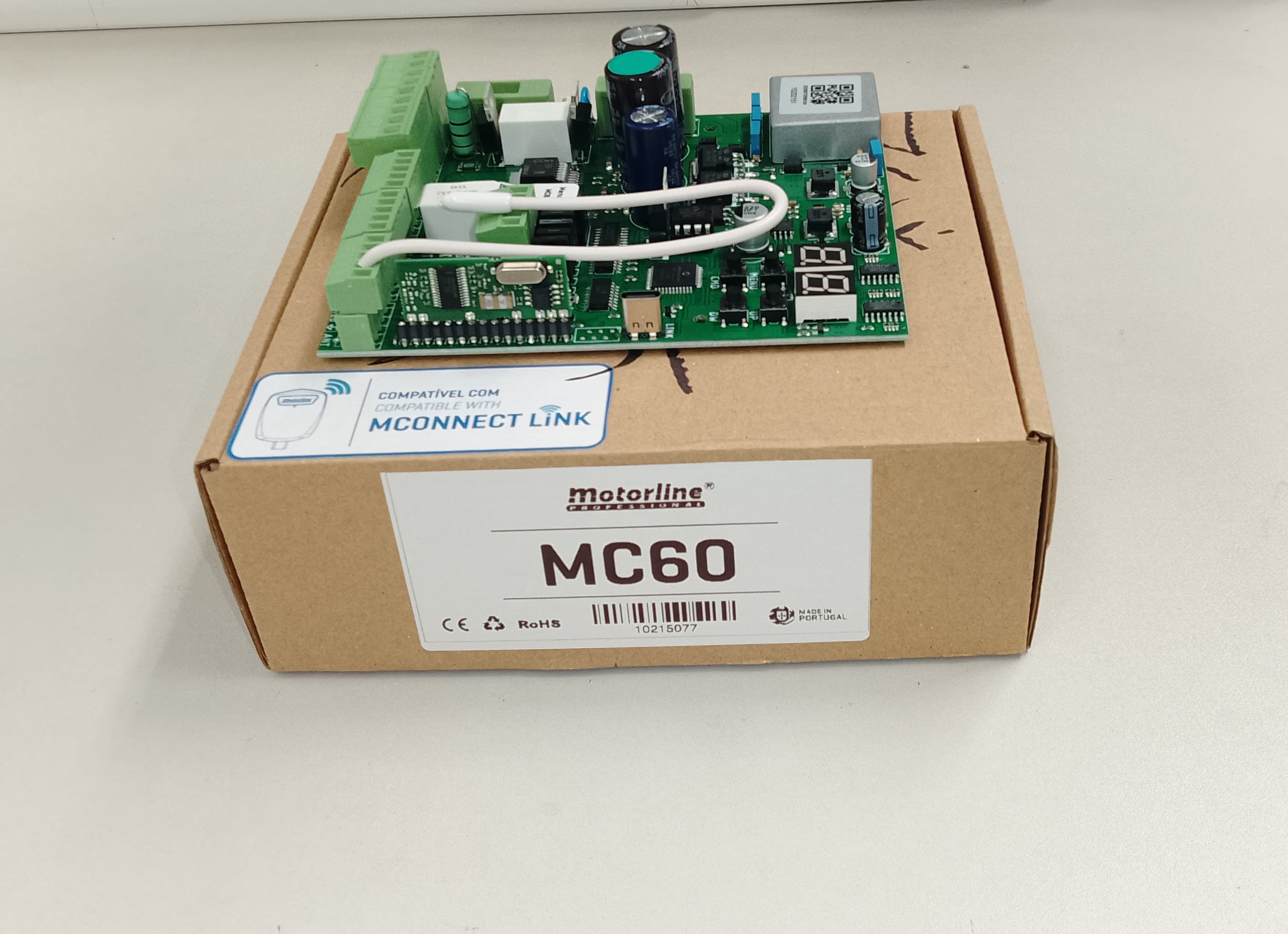 Central MC 60 Motor Single 24v S./Transformador - MConnect Link
