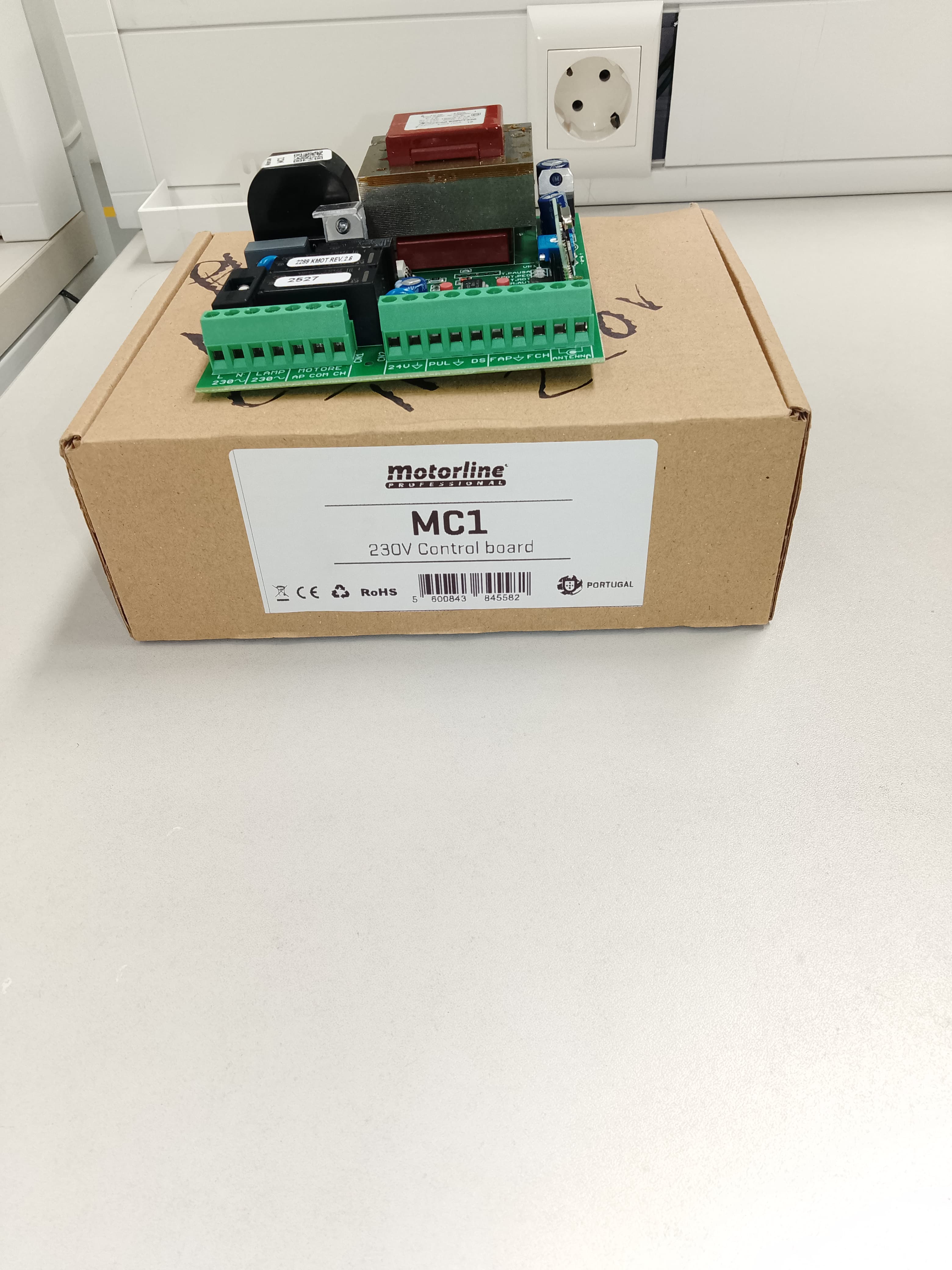 Central MC1 Motor de Correr 220v C./Transformador