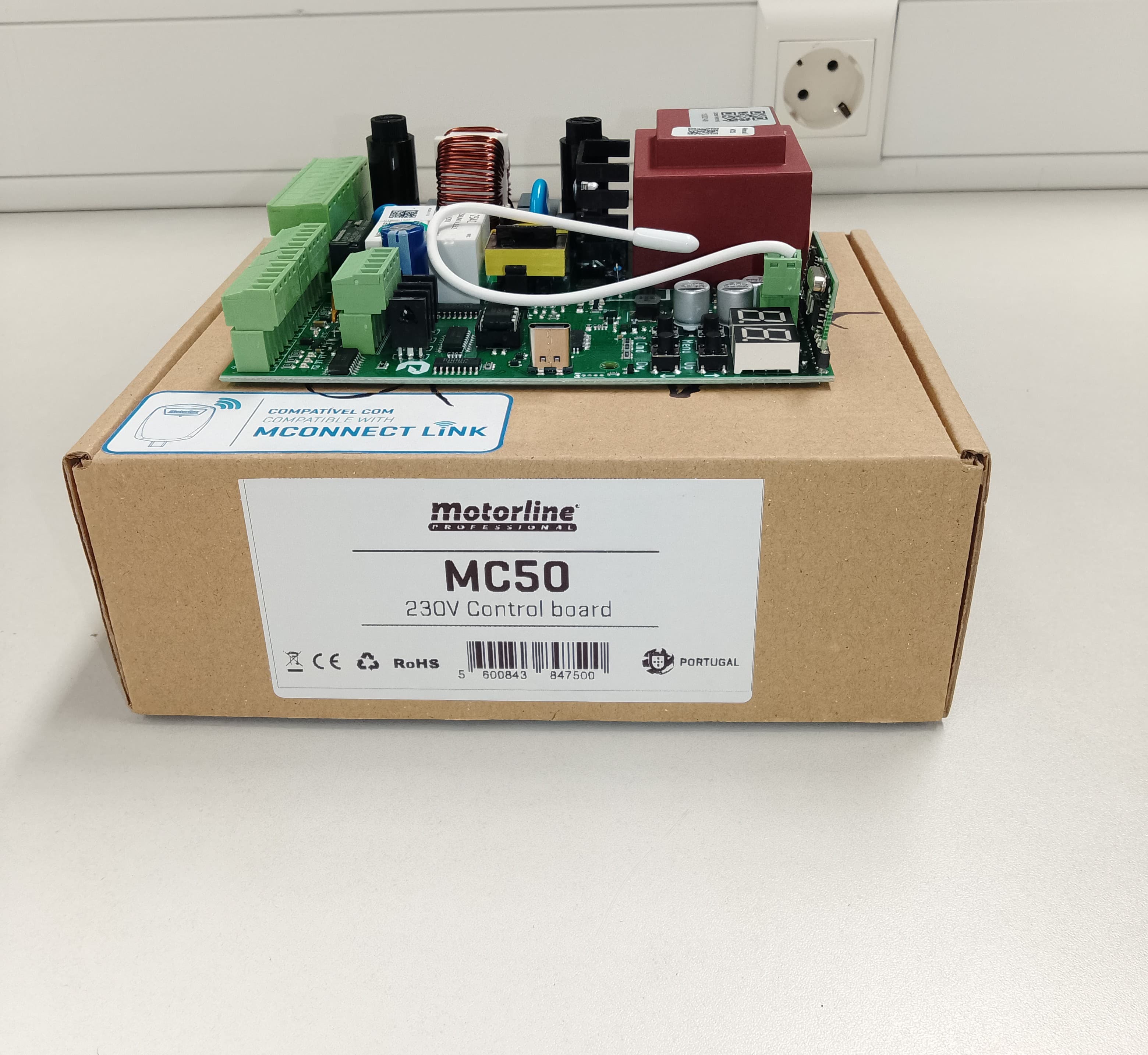 Central MC 50 Motor Correr 230v - MConnect Link